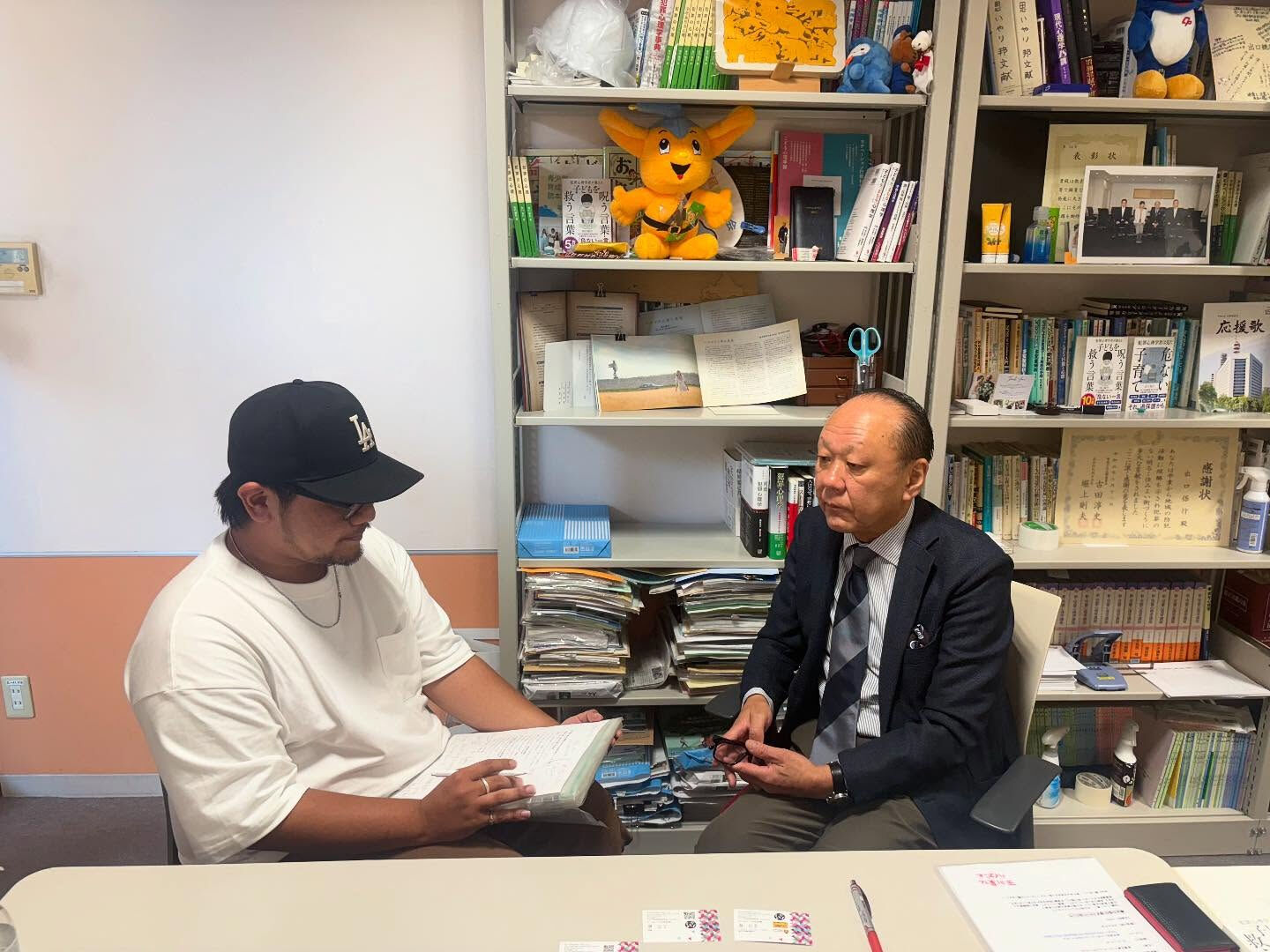 本日は、足立区で唯一の大学「東京未来大学」へ打ち合わせに行っ