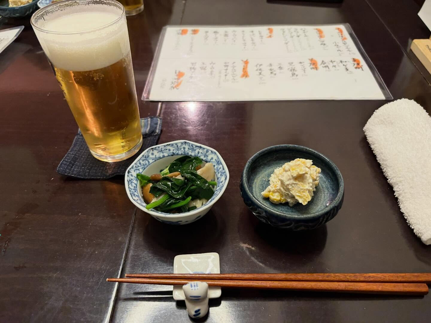 この前、ご飯に連れて行っていただきました🍻